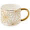 Spiderwebs 14 oz Gold Handle Coffee Mug