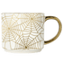 Spiderwebs 14oz. Gold Handle Coffee Mug