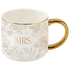 Mrs 14oz. Gold Handle Coffee Mug