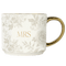 Mrs 14oz. Gold Handle Coffee Mug
