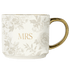 Mrs 14oz. Gold Handle Coffee Mug