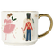 Nutcracker 14oz. Gold Handle Coffee Mug