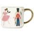 Nutcracker 14oz. Gold Handle Coffee Mug