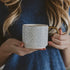 Blue Fan Quilt 14 oz Coffee Mug