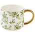 Green Delft 14 oz Coffee Mug