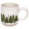 Forest 14 oz Cream Stoneware Coffee Mug
