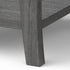Furniture of America Amity End Table, Gray