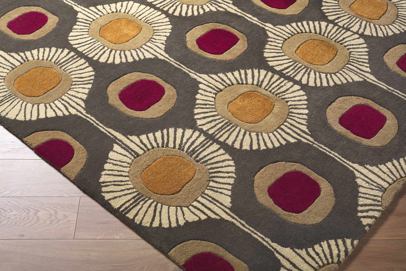Canovanas Modern Wool Rug
