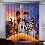 COCO Curtains Pattern Blackout Window Drapes
