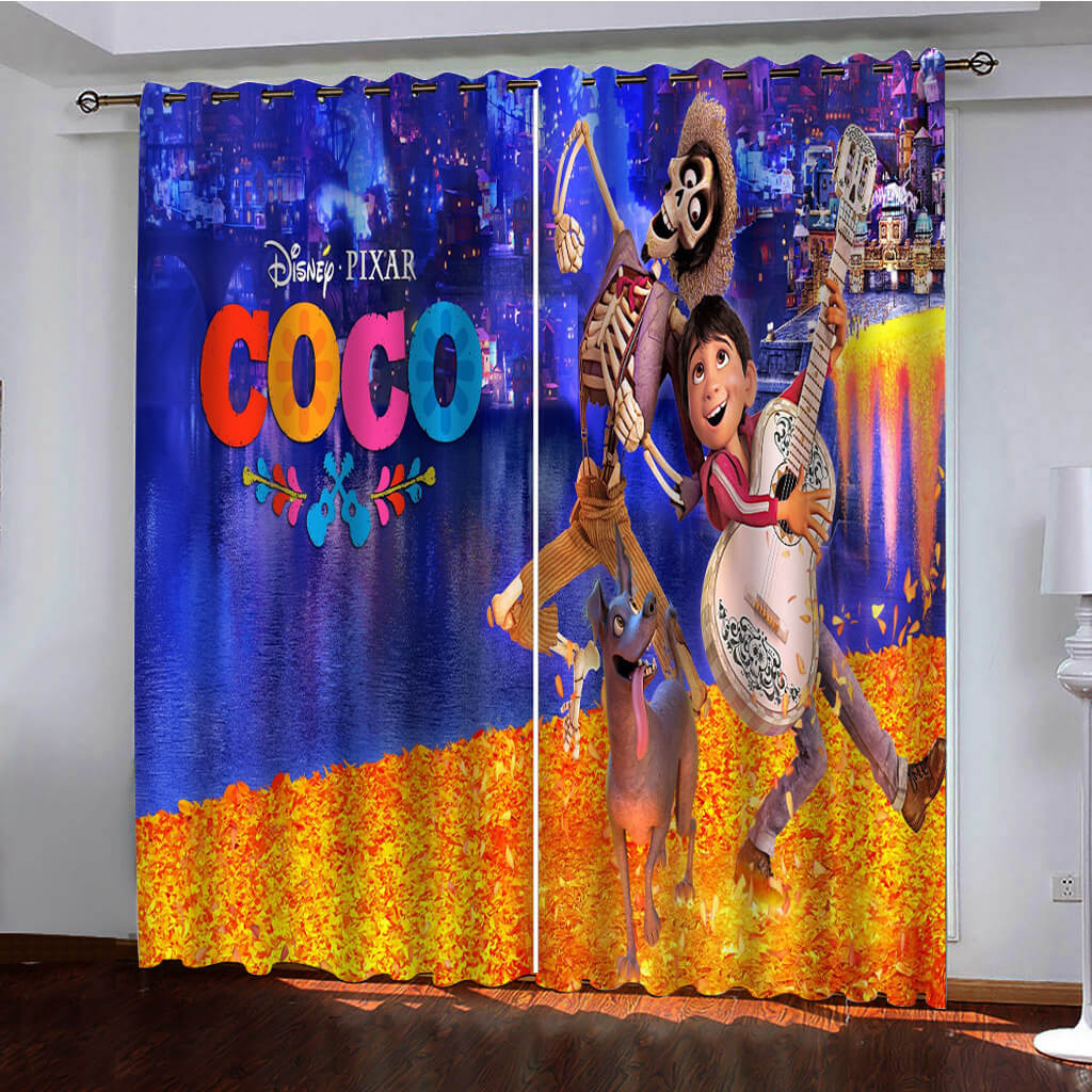 COCO Curtains Pattern Blackout Window Drapes