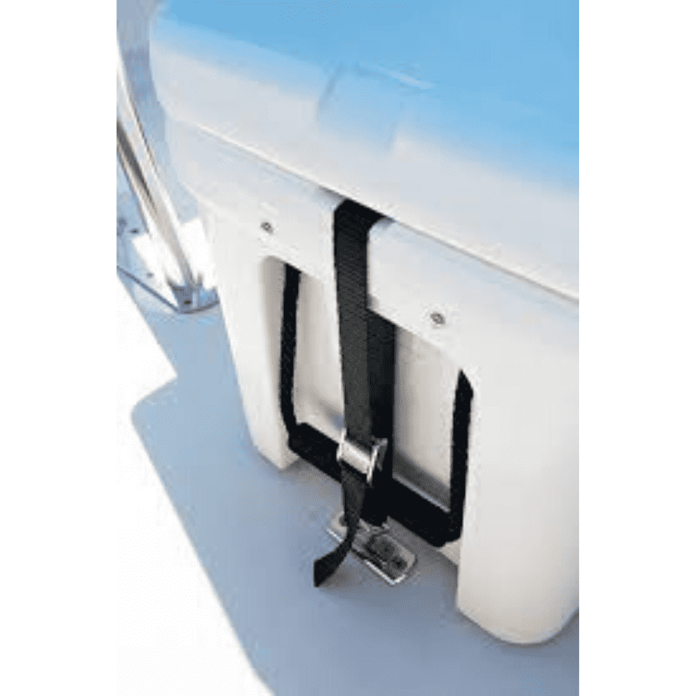 Cooler Tie Down Strap Kit with Stainless Footman/Deck Loops COLOR OPTIONS  | LENGTH OPTIONS