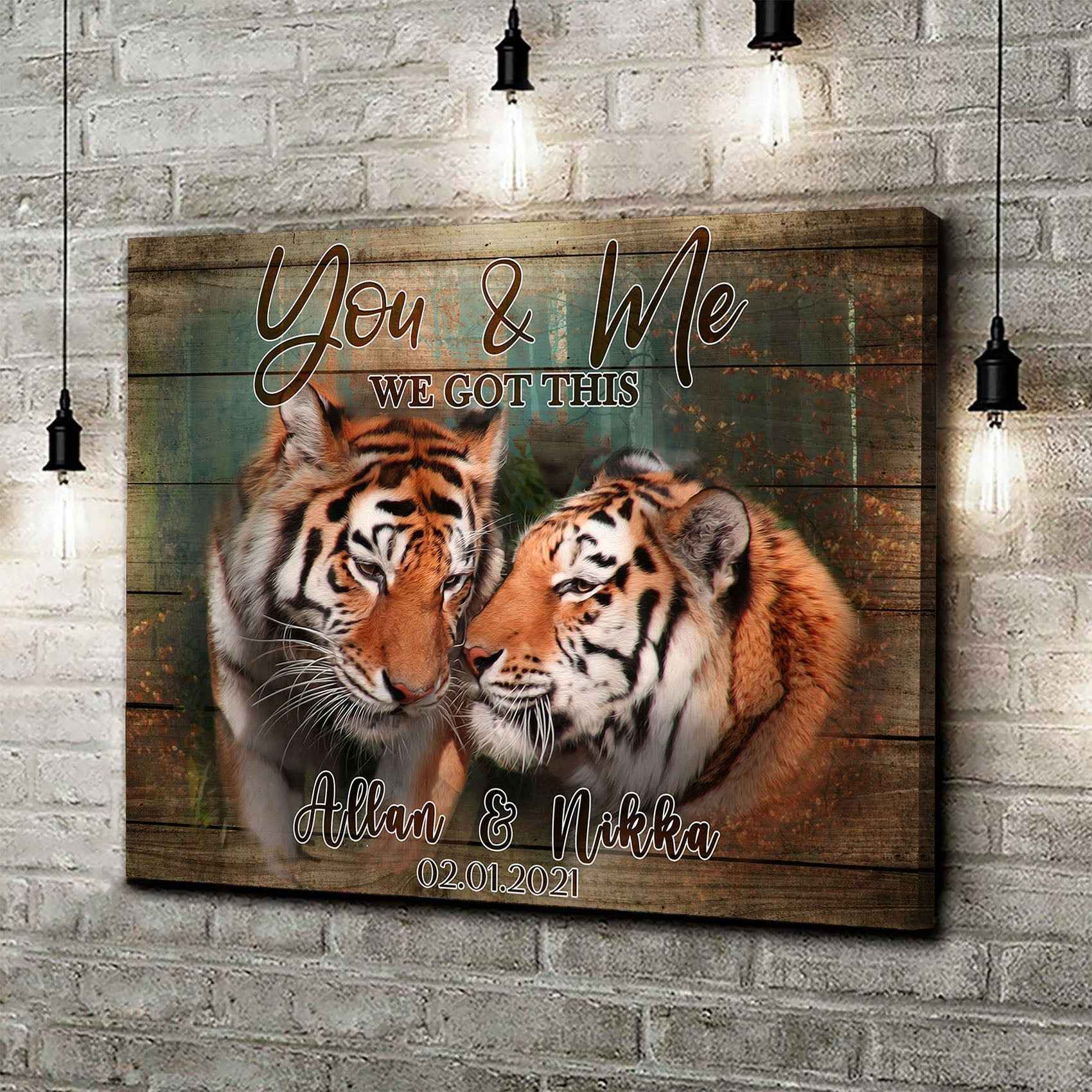 We Got This Tiger Couple Sign