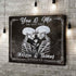 We Got This Skeleton Personalized Sign - Unique Anniversary Gift Idea