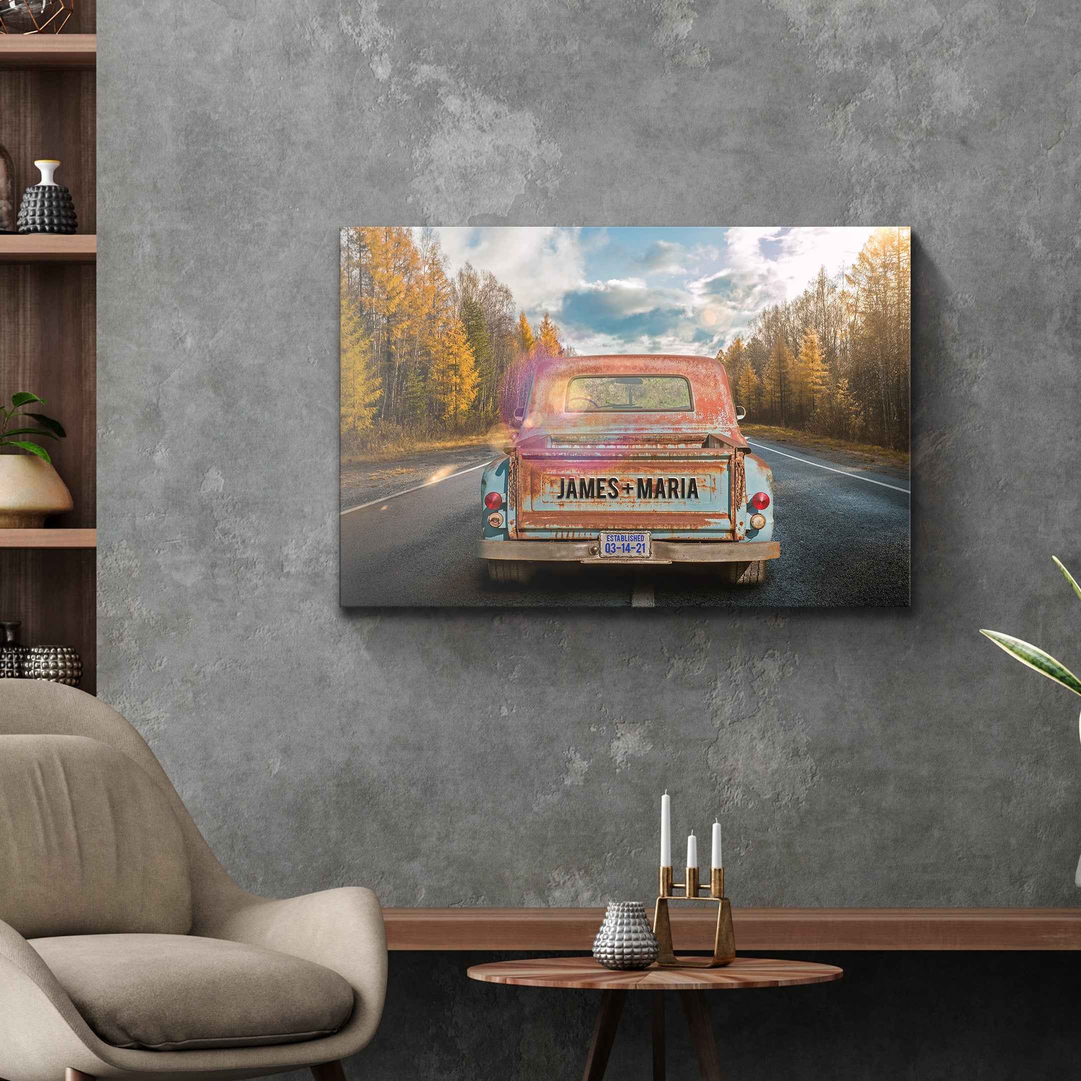 Rustic Truck Sign