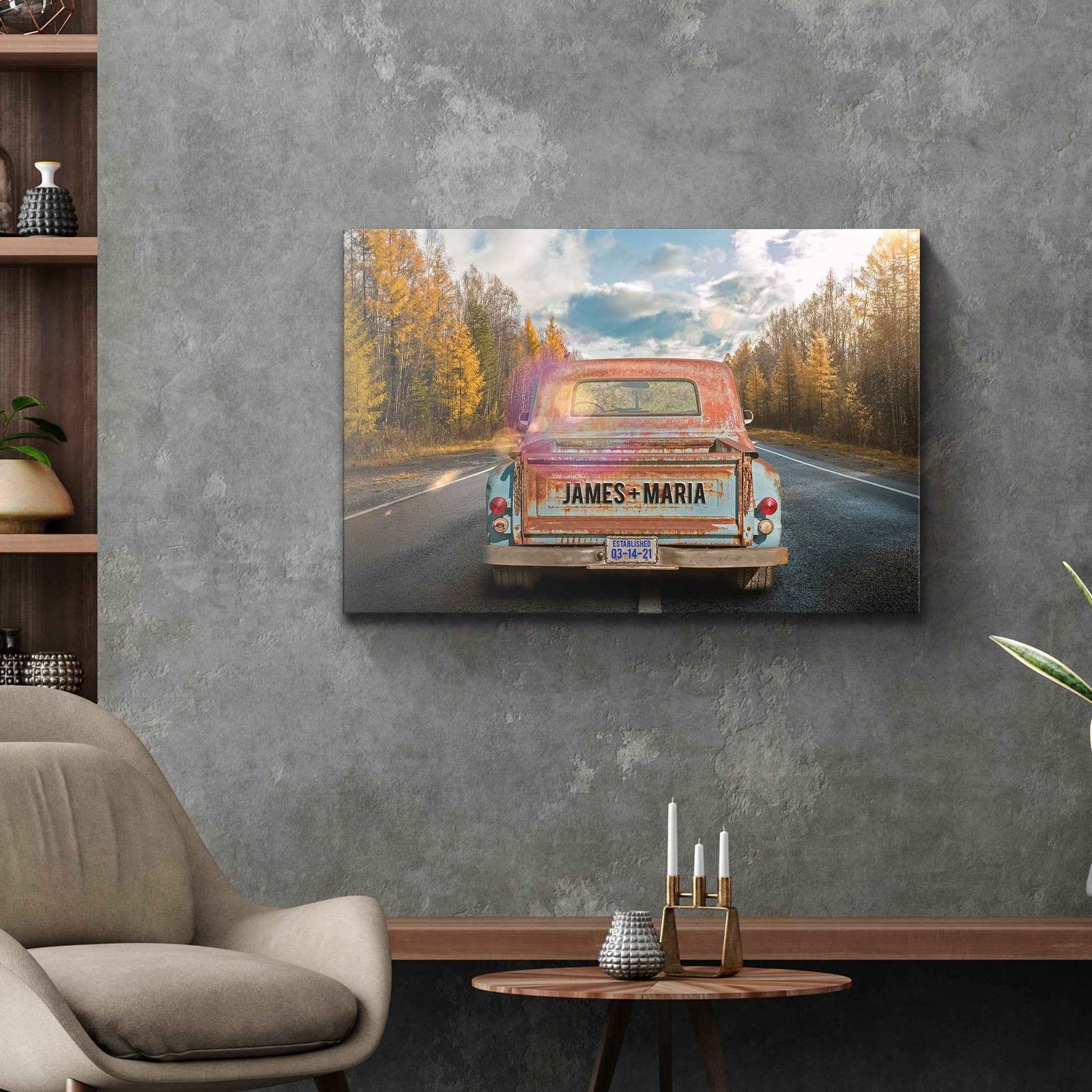 Rustic Truck Sign