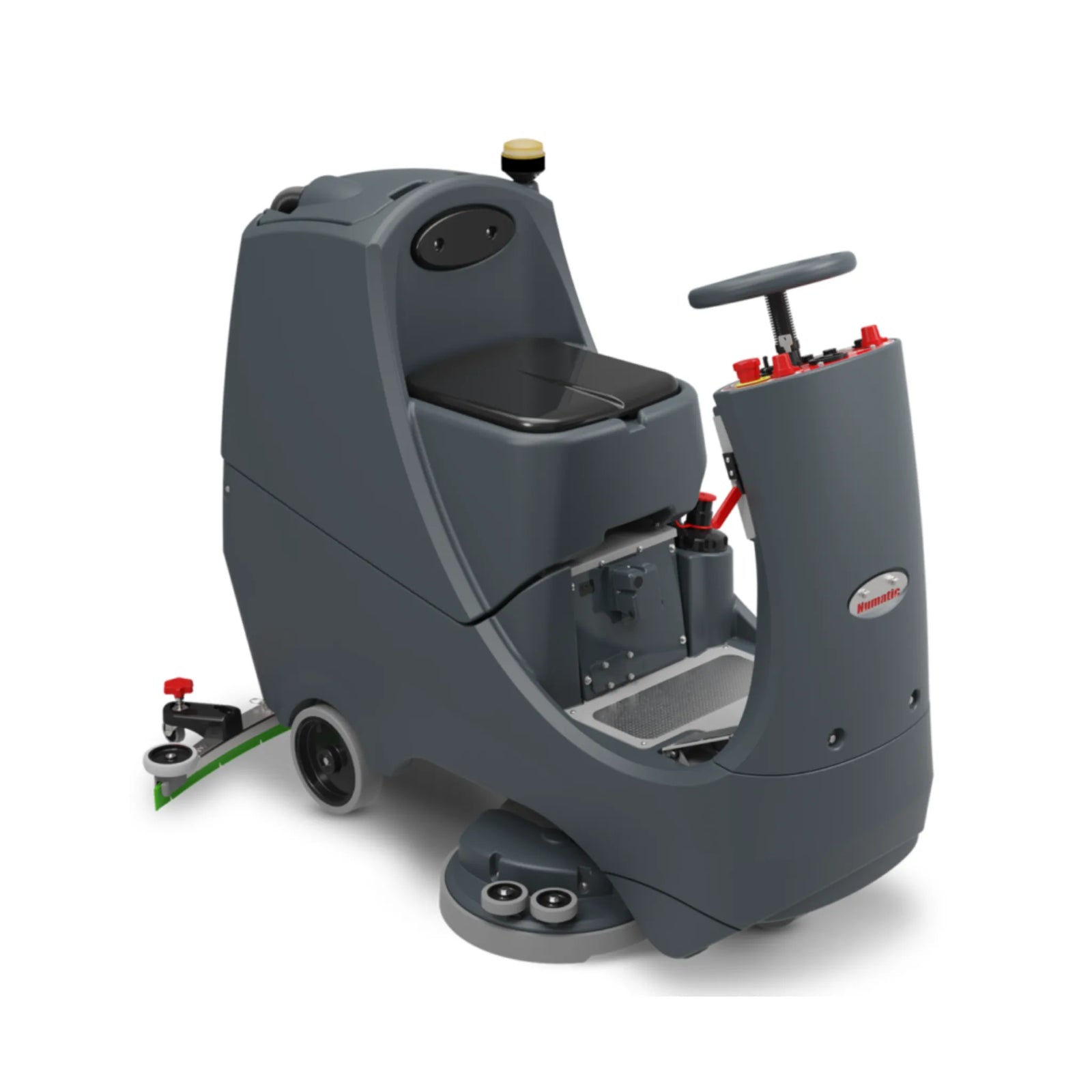 NaceCare CRL 2128/50T 28″ Compact Ride-On Scrubber – 1 NX1K Battery