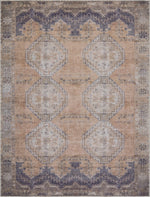 Carrabelle Peach Washable Area Rug - Clearance