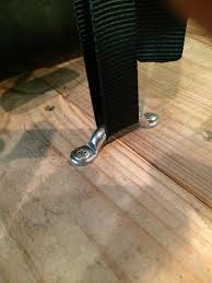 Cooler Tie Down Strap Kit with Stainless Footman/Deck Loops COLOR OPTIONS  | LENGTH OPTIONS