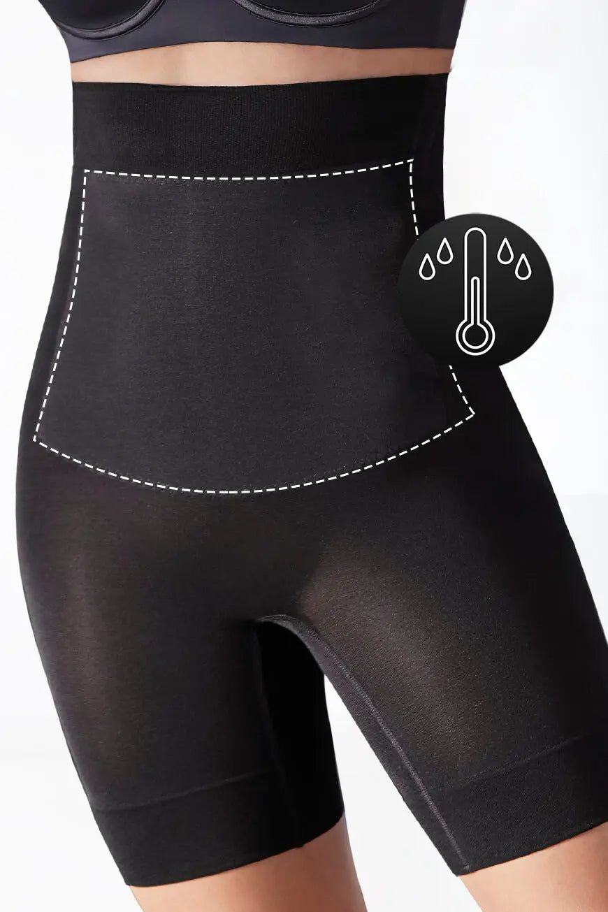 CURVEEZ High Waist Shaper Shorts Thermal