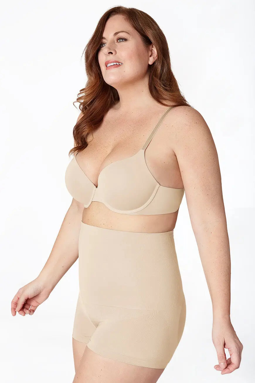 CURVEEZ High Waist Shorts Signature Control