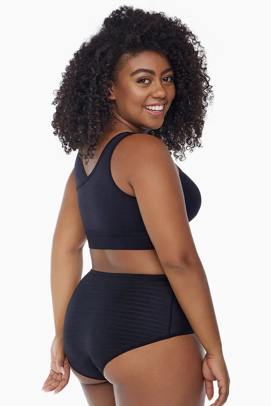 CURVEEZ Daily Striped Briefs