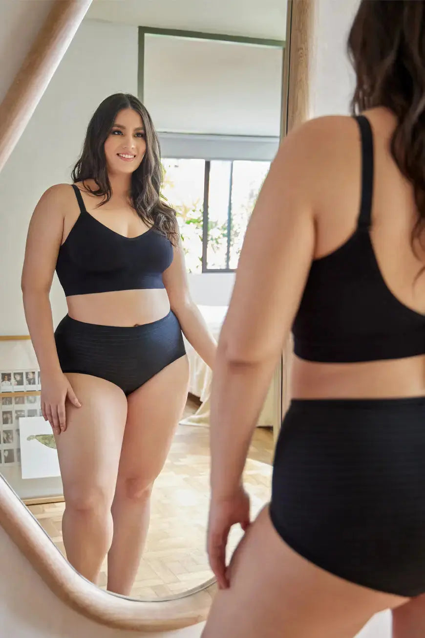 CURVEEZ Daily Striped Briefs