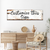 Custom Rustic Canvas Sign