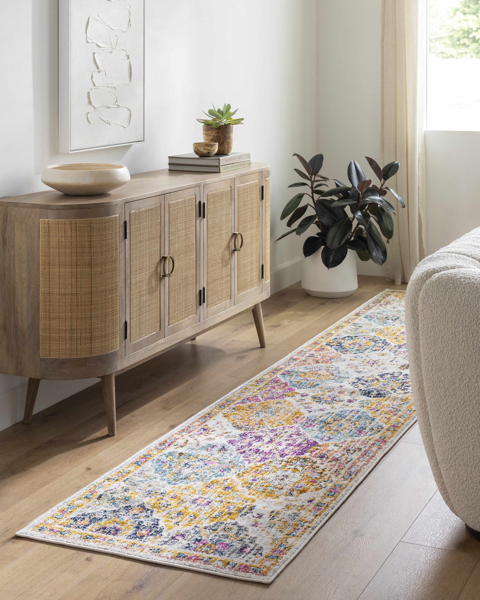 Custar Colorful Area Rug