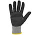 Cut-Resistant Safety Work Gloves with Sandy Nitrile Dipped Palms - Pack of 12