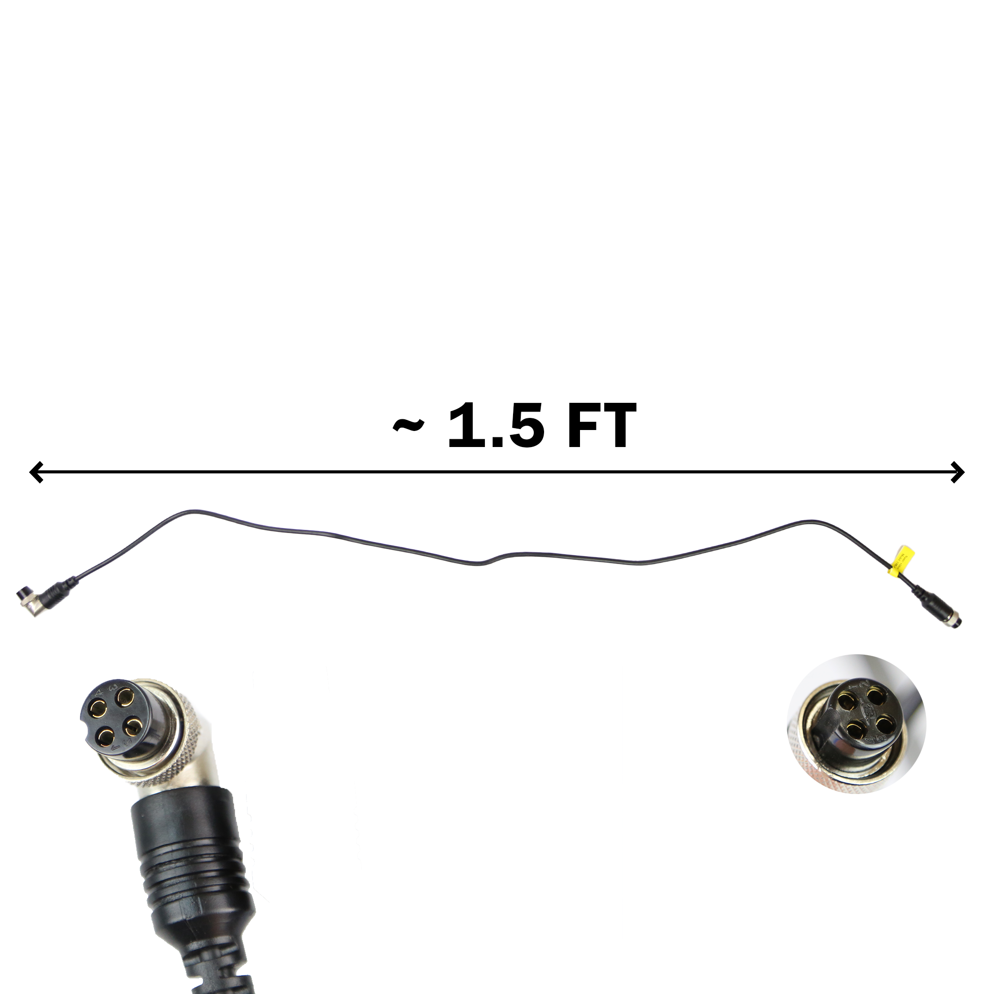 4-4 Pin - Soft Video Cable for Forbest Reel and Control Station