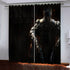 Call of Duty Pattern Curtains Blackout Window Drapes