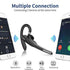 Bluetooth 5.1 Wireless Headset Noise Cancelling Hands Free Earphone
