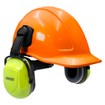Cap-Style Hard Hat Kit with High Vis Mountable Earmuffs