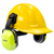 Cap-Style Hard Hat Kit with High Vis Mountable Earmuffs