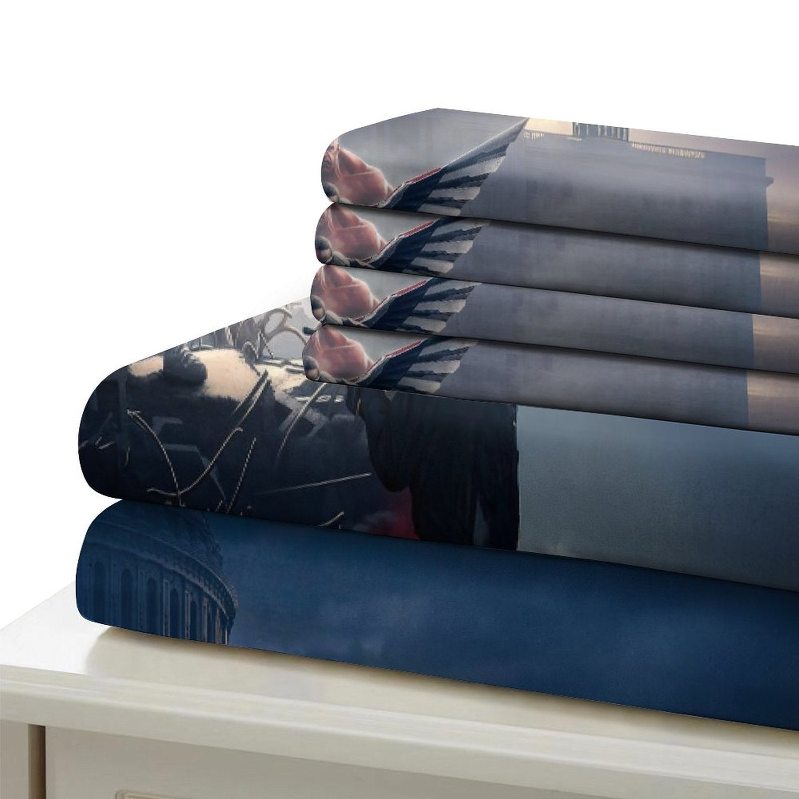 Captain America Brave New World Bedding Set Quilt Cover Without Filler