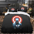 Captain America Duvet Cover Kids Room Bedding Set Without Filler