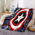Captain America Iron Man Blanket Flannel Throw Room Decoration