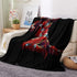 Captain America Iron Man Blanket Flannel Throw Room Decoration