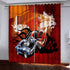 Car Model Hot Wheels Pattern Curtains Blackout Window Drapes