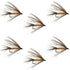 Carey Special Soft Hackle Grouse and Orange Wet Fly - 6 Flies Hook Size 10
