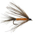 Carey Special Soft Hackle Grouse and Orange Wet Fly - 6 Flies Hook Size 10