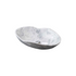 Carrara White Marble Wave Shape Special Design Sink (W)14" (L)24" (H)6"