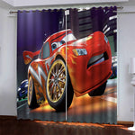 Cars Pattern Curtains Pattern Blackout Window Drapes