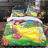 Cartoon Beauty and the Beast Bedding Set Quilt Duvet Cover Without Filler