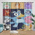 Cartoon Bluey Curtains Blackout Window Drapes Kids Room Decoration
