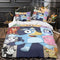 Cartoon Bluey Duvet Cover Pattern Bedding Set Room Decoration