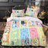Cartoon Bluey Duvet Cover Pattern Bedding Set Room Decoration