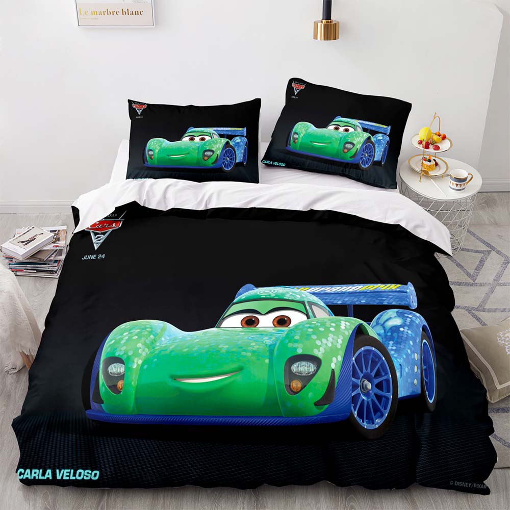 Cartoon Cars Bedding Set Quilt Cover Without Filler