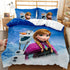 Cartoon Frozen Cosplay Bedding Set Quilt Cover Without Filler