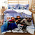 Cartoon Frozen Cosplay Bedding Set Quilt Cover Without Filler
